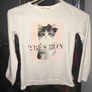 Cute cat shirt